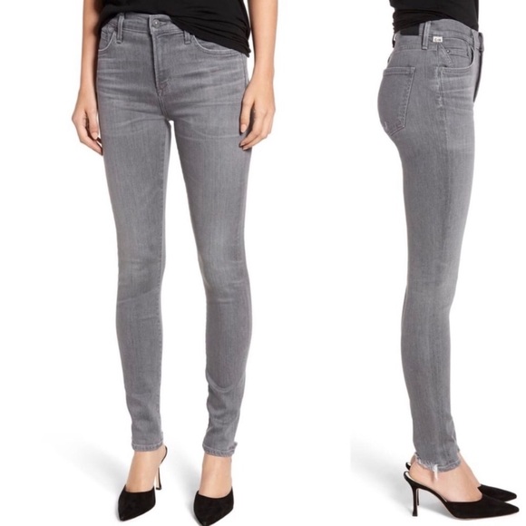 Citizens Of Humanity Denim - Citizens of Humanity Rocket Crop High Rise Skinny Jeans - 27